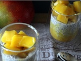 Foodista Lait de coco , Chia pudding à la mangue