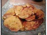 Galettes de patates douces à l'ail