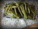 Menu de fête à 5 euros par personne, accompagnement :Haricots verts aux cranberries