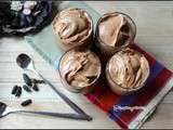 Mousse sans oeufs aux 4 chocolats