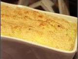 Purée de pommes de terre aux asperges vertes gratinée au parmesan