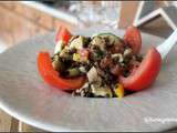 Salade de lentilles arlequin