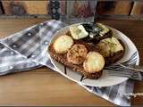 Tartines de chèvre chaud au miel