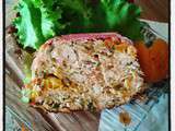 Terrine de poulet aux abricots secs , muscat et estragon