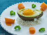 Avocado ripieno (avocat farci à l’oeuf)