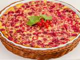 Clafoutis aux fruits rouges et au lait de coco