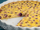 Clafoutis aux raisins sans gluten