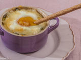 Cocotte d’oeuf au poireau et comté