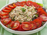 Daurade aux tomates en salade estivale