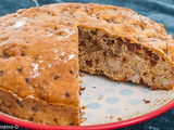 Gâteau fondant aux bananes et au chocolat