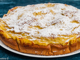 Gâteau italien à la crème pâtissière