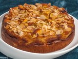 Gâteau pommes amandes