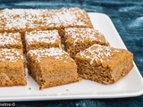 Gâteau très moelleux aux haricots blancs et aux noix