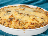 Gratin de blettes aux lardons