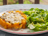 Gratin de merlu à la courge butternut