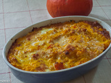 Gratin de potimarron aux blettes