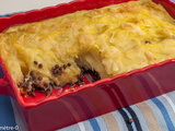 Parmentier végétarien aux lentilles