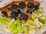 Quiche aux boudins et pommes