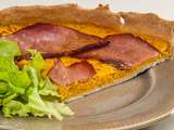 Tarte carottes et bacon