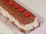 Terrine mascarpone de poires, chocolat