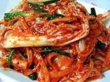 Cuisine Coréenne, la recette du Kimchi (김치)