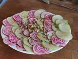 Carpaccio Betteraves Crues et Pommes Vertes