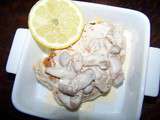 Blancs de poulet-sauce au citron