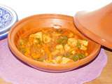 Tajine de poulet aux légumes