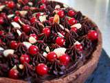 Tarte au chocolat et piment d'Espelette