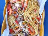 Linguine allo scoglio comme en Sicile