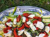 Salade de courgettes au pesto #Confinement 36