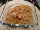 Tagliatelles au saumon frais et cancoillotte