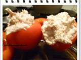 Tomates farcies au thon au mascarpone :