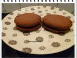 Whoopies ganache chocolat