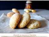 Amaretti italien ou macarons à l’ancienne (reste de blancs d’oeufs)