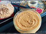 Beurre de cacahuètes maison (Peanut butter)