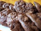 Chocolate Puddle Cookies