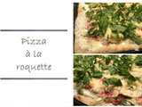 Pizza à la roquette