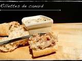 Rillettes de canard maison, simple et rapide