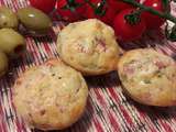 Bouchées parmesan-jambon-ciboulette