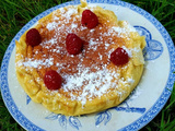 Cheese-cake japonais au chocolat blanc