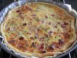 Quiche à la vache qui rit et au jambon blanc