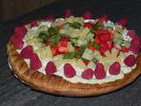 Vol-au-vent aux fruits rouges