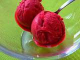 Sorbet à la framboise