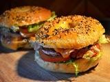 Bagels Au Poulet Et Salade