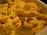 Gratin de Chou-Fleur au Curry & aux Lardons