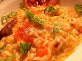 Risotto aux Tomates Séchées et Fraîches