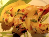 Trio Crevettes-Mangue-Ail Des Ours