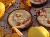 Petits clafoutis de coings aux amandes