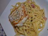 Cabillaud façon carbonara